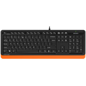 Купить Клавиатура A4Tech Fstyler FK10 (черный/оранжевый)