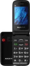 Купить Кнопочный телефон Maxvi E8 (черный)