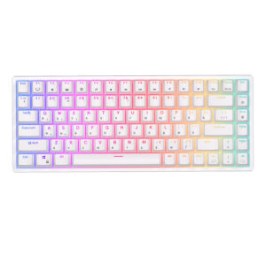 Купить Беспроводная клавиатура Royal Kludge RK84 RGB (белый