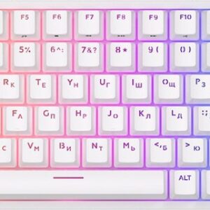 Купить Беспроводная клавиатура Royal Kludge RK84 ISO RGB (белый