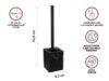 Купить Ершик для унитаза Perfecto Linea Klinko Plus 35-000015 (черный)