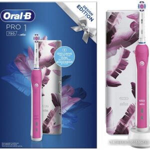 Купить Электрическая зубная щетка Oral-B Pro 1 750 Design Edition D16.513.1UX (розовый)