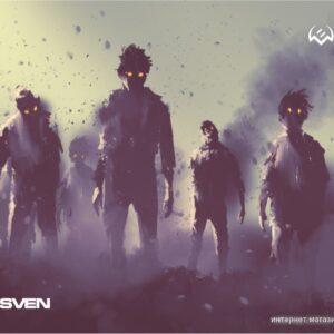 Купить Коврик для мыши SVEN MP-G02S Zombie