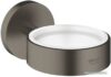 Купить Держатель для мыльницы и стакана Grohe Essentials 40369AL1 (матовый темный графит)