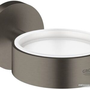 Купить Держатель для мыльницы и стакана Grohe Essentials 40369AL1 (матовый темный графит)