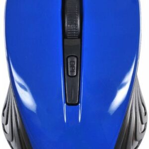 Купить Мышь Oklick 545MW (черный/синий) [368630]