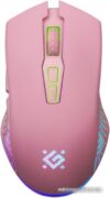 Купить Игровая мышь Defender Pandora GM-502 (розовый)