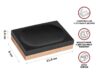 Купить Мыльница Perfecto Linea 35-720103 (черный)