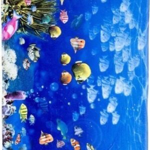 Купить Коврик для ванной Рыжий кот Аквариум Mat-AQUA 000486