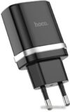 Купить Сетевое зарядное Hoco C12Q Smart (черный)