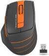 Купить Мышь A4Tech Fstyler FG30 (черный/оранжевый)