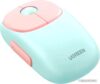 Купить Мышь Ugreen Fun+ MU102 15722 (мятный/розовый)