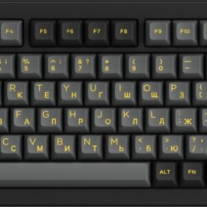 Купить Клавиатура Akko 5075B Plus Black & Gold (Akko Cream Yellow V3)