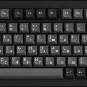 Купить Клавиатура Akko 5075S Black & Sliver (Akko Cream Yellow V3 Pro)