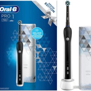 Купить Электрическая зубная щетка Oral-B Pro 1 750 Cross Action D16.513.1UX (черный)