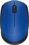 Купить Мышь Logitech M171 (синий/черный)