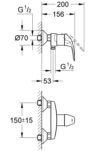 Купить Смеситель Grohe Euroeco 32740000