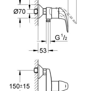 Купить Смеситель Grohe Euroeco 32740000
