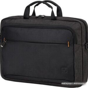 Купить Сумка BRAUBERG Pragmatic 270827 (черный/серый)