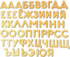 Развивающая игрушка Буквы на магнитах / 00211 21век