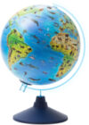 Глобус Зоогеографический с подсветкой / Ве012500268 21век