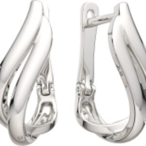 Серьги из серебра 0300174 21век