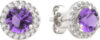 Серьги из серебра 0310671.ZZ 21век