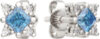 Серьги из серебра 0310672.ZZ 21век