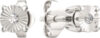 Серьги из серебра 03D00136 21век