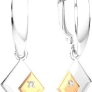 Серьги из серебра 03D0016.G14K.ZZ 21век