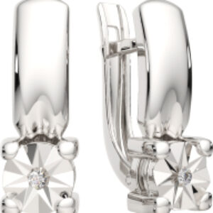 Серьги из серебра 03D0080.ZZ 21век