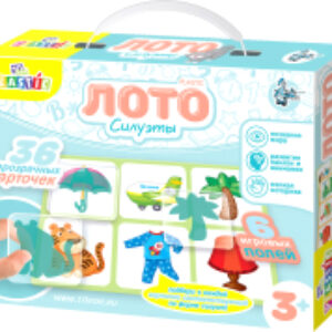 Развивающая игра Силуэты / 04007 21век