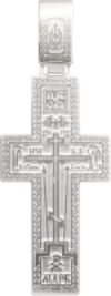 Крестик из серебра 0430003.REL 21век