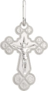 Крестик из серебра 0430004.3.REL 21век