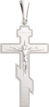 Крестик из серебра 0430009.4.REL 21век