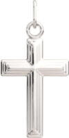 Крестик из серебра 0430015.REL 21век