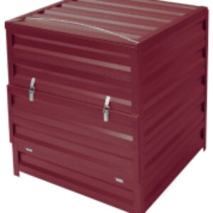 Компостер Оцинкованный с крышкой 1000x1000x1000 R3005C 21век