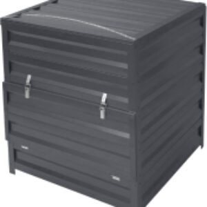 Компостер Оцинкованный с крышкой 1000x1000x1000 R7024C 21век