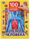 Развивающая книга Тело человека. 100 секретных окошек для малышей 21век
