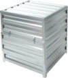 Компостер Оцинкованный с крышкой 1500x1500x1000 21век