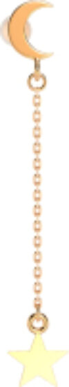 Моносерьга из розового золота 300143S.14K.R 21век