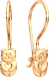 Серьги из розового золота 300320.14K.R.ZZ 21век