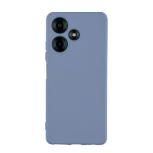 Чехол для Infinix HOT 30 бампер АТ Silicone Case (серый)