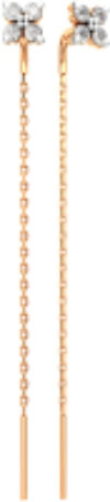 Серьги из розового золота 3101110.14K.R.ZZ 21век