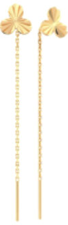Серьги из розового золота 390075.14K.R 21век