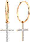 Серьги из розового золота 391018.14K.R 21век