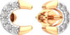 Серьги из розового золота 3D00511.14K.R 21век