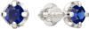 Серьги из белого золота 3P1027.14K.W 21век