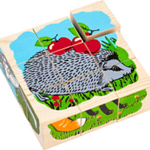 Развивающая игрушка Кубики. Животные леса / 4444-4 21век