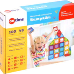 Конструктор магнитный Витражи / 45009 21век